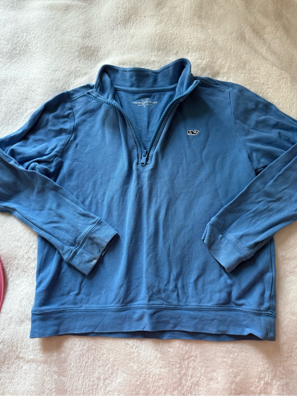 Boy Vineyard Vines Blue Half-Zip Pullover Sweater size 7
